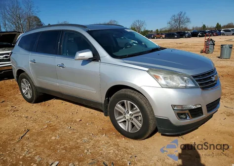 2015 Chevrolet Traverse Lt из США, поврежденный, VIN 1GNKRHKD2FJ370275